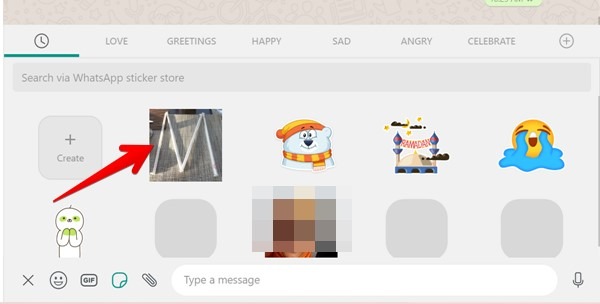 Whatsapp Sticker Create Pc View
