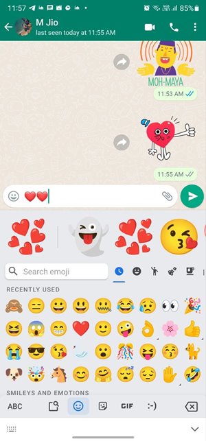 Whatsapp Sticker Gboard
