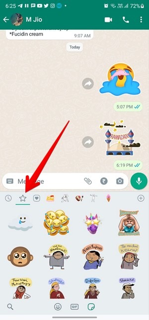Whatsapp Stickers Favorite