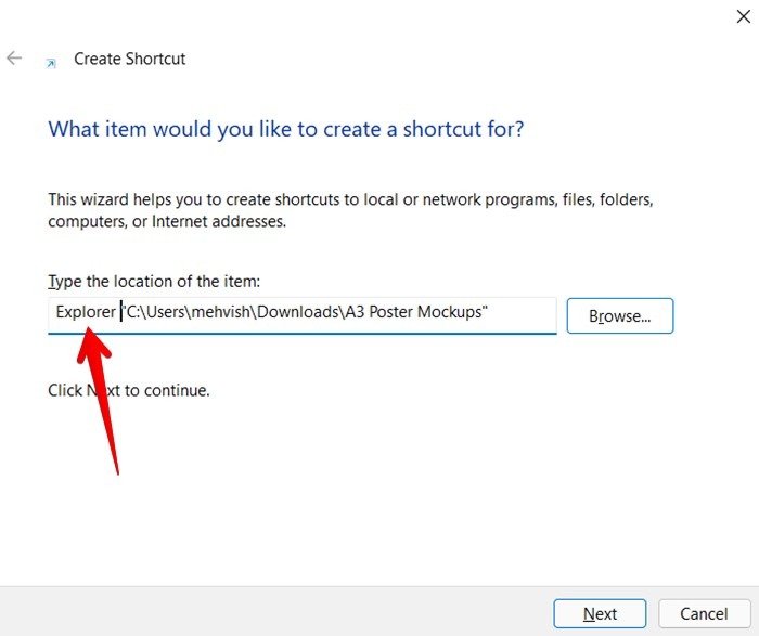 Windows 11 Taskbar Custom Folder New Shortcut Location
