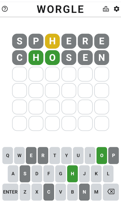 Wordle Game Worgle Playing