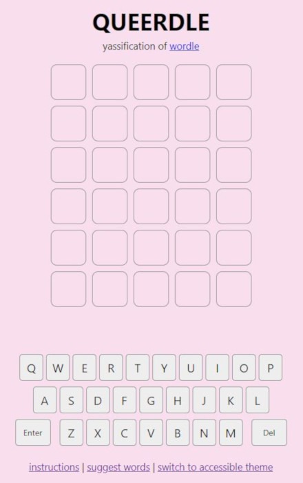 Wordle Games Queerdle Play