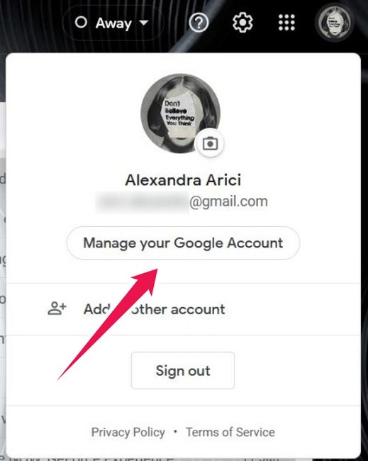 Auto Log Out Google Manage Account Gmail App
