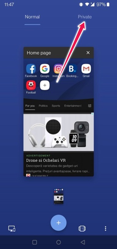 Auto Log Out Google Opera Mobile Switch Private