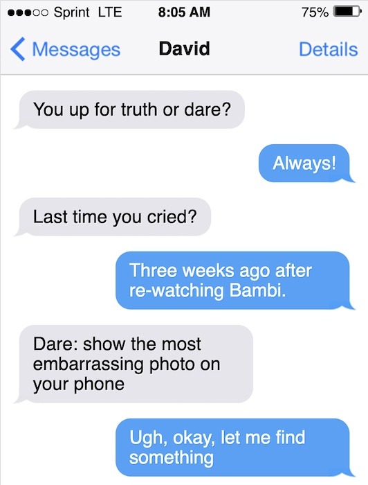 Best Text Message Games Truth Or Dare