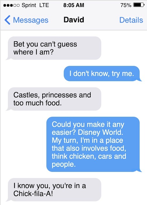 Best Text Message Games Where Am I