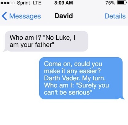 Best Text Message Games Who Am I 1