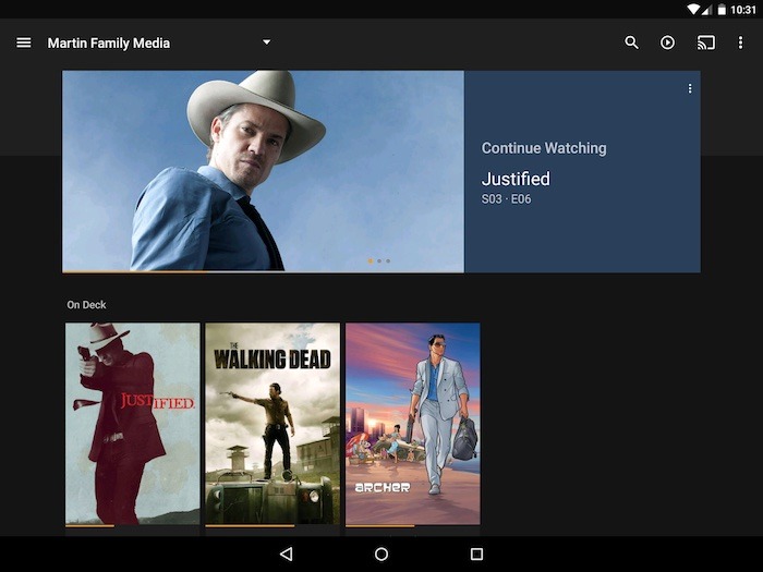 Best Video Player Android Plex