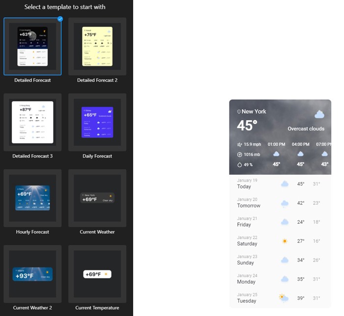 Best Weather Widgets For Website Elfsight