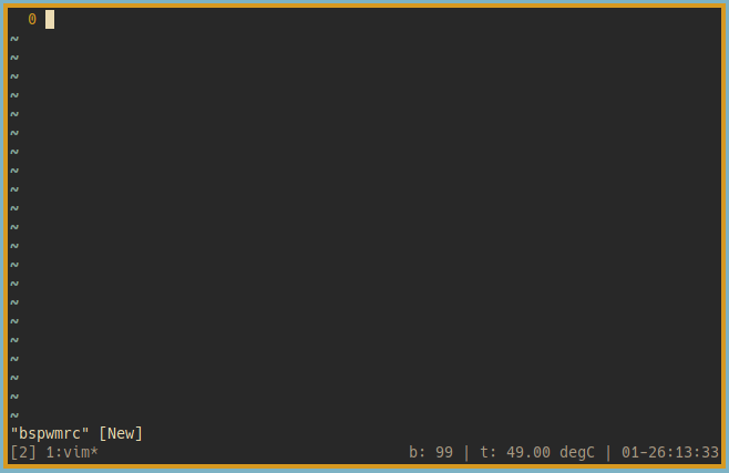 Bspwm 06 Empty Config