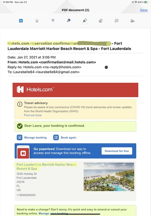 Collabio Iphone Hotels