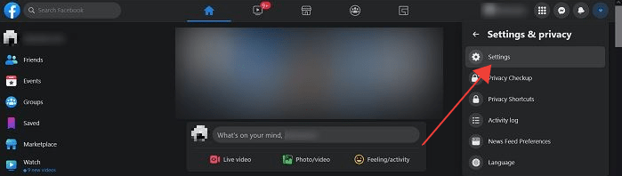 Delete Facebook Comments Desktop Settings