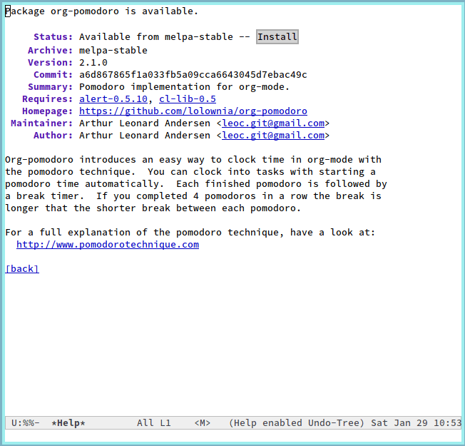 Emacs Packages 07 Org Pomodoro