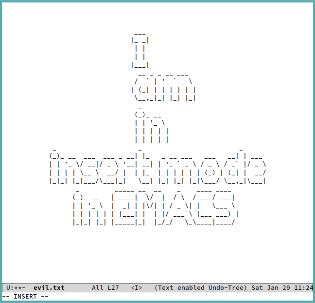 Emacs Packages 12 Example Evil Mode