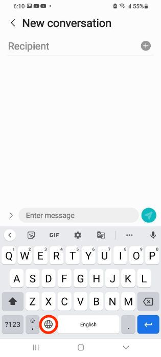 Enable Gboard Keyboard In Android Settings