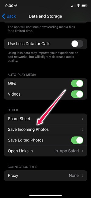 Fix Telegram Not Saving Photos Ios Save Incoming Photos