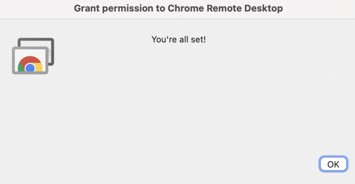 Imessage Grant Successful