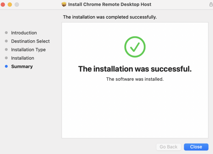 Imessage Installation Successful