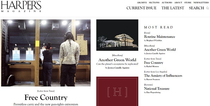 Interesting Websites To Feed Your Brain Harpers Magazine