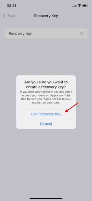 Iphone Privacy Features Recovery Key Use