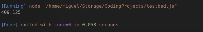 Javascript Average