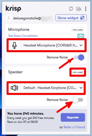 Krisp Choose Devices