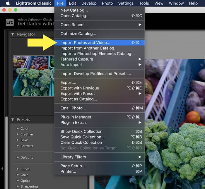 Lightroom Batch Edit