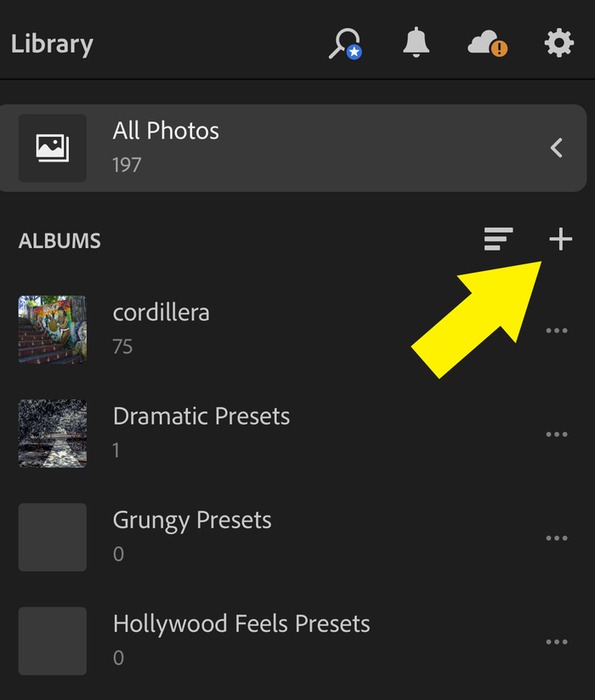 Lightroom Mobile Upload
