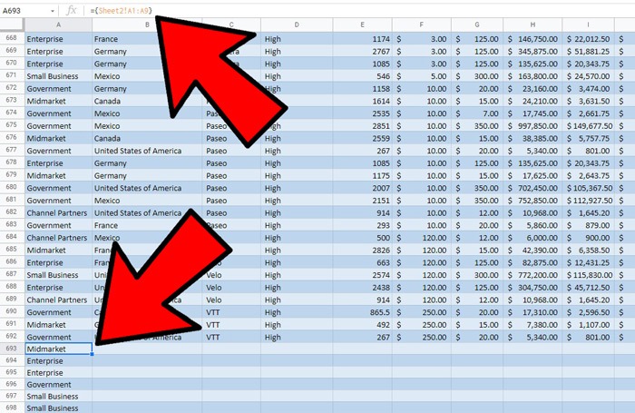 Link Data Spreadsheets Google Sheets Pull Column