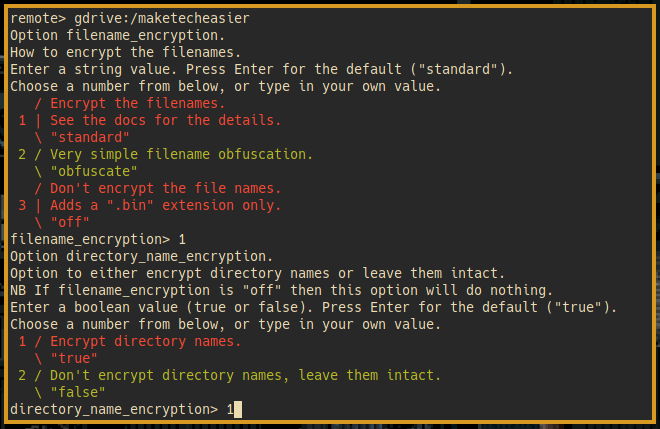 Rclone Crypt 7 Directory Encryption