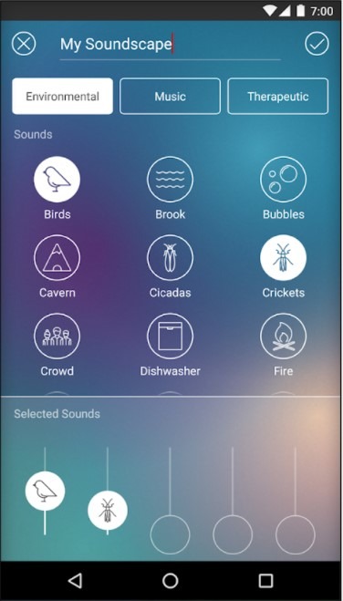 Relaxing Rain White Noise Apps Beltone Tinnitus Calmer