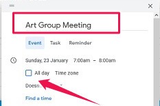Share Files Locations Google Calendar Desktop Name Event