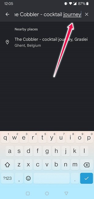 Share Files Locations Google Calendar Mobile Write Address