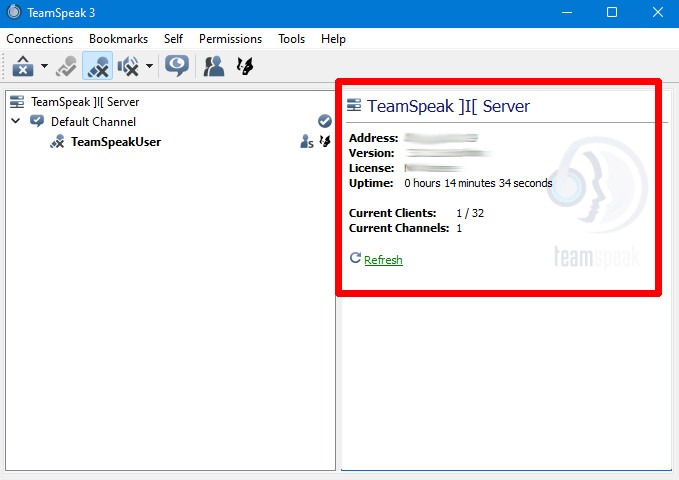 Teamspeak Server Address