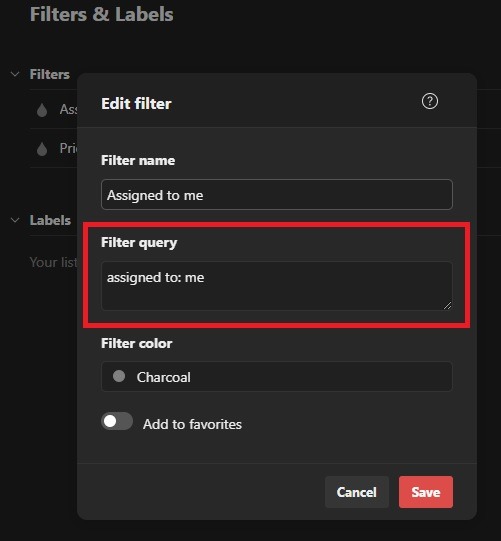 The Complete Guide To Todoist Filters Default Query
