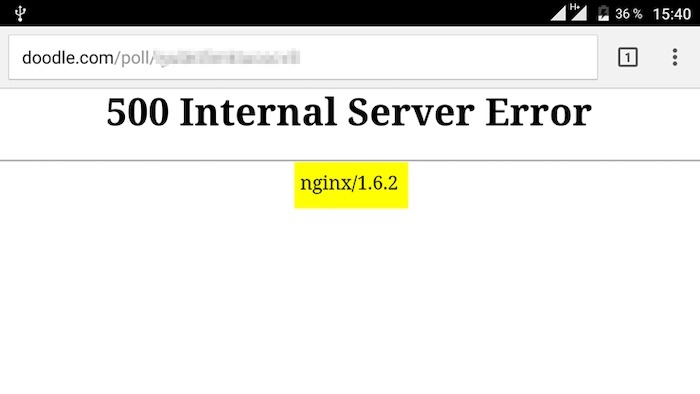 Top Http Website Errors 500