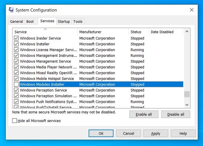 Trustedinstaller Ownership Windows Modules Installers