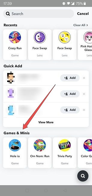 Unexpected Uses Snapchat Chat Search Games