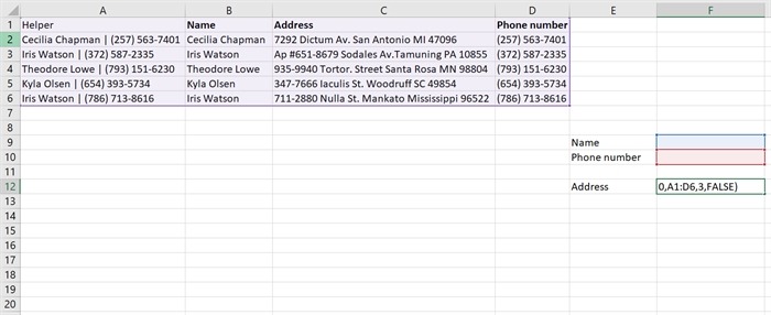 Vlookup Multiple Lookup End String