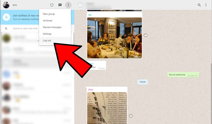 Whatsapp Not Downloading Photos Video Log Out