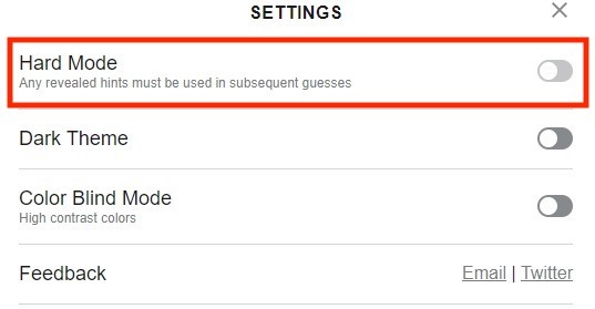 Wordle How To Play The Internets Favorite New Word Game Settings 1