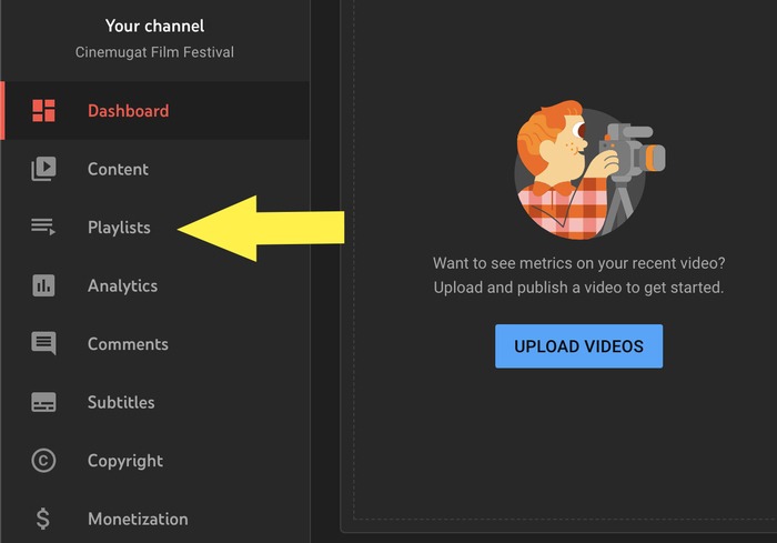 Youtube Playlist Tab