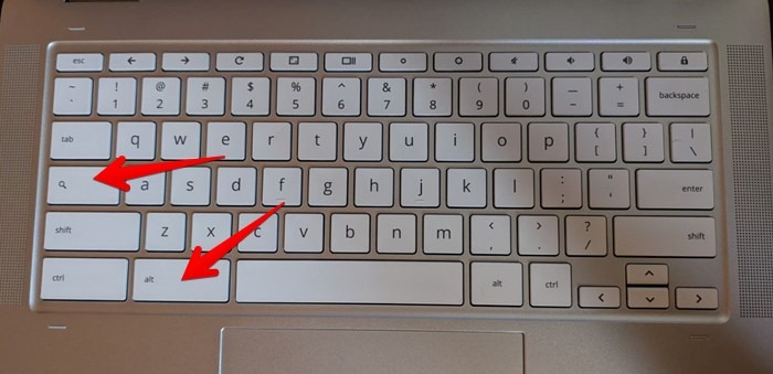 Chromebook Keyboard Caps Lock Shortcut