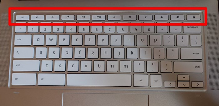 Chromebook Keyboard Top Row Meaning