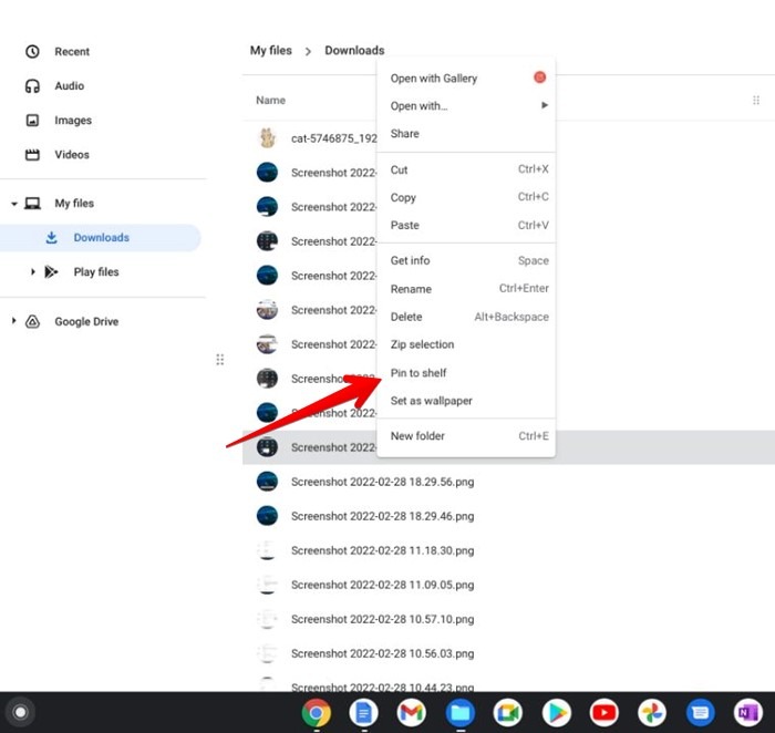 Chromebook Shelf Tote Pin Old File