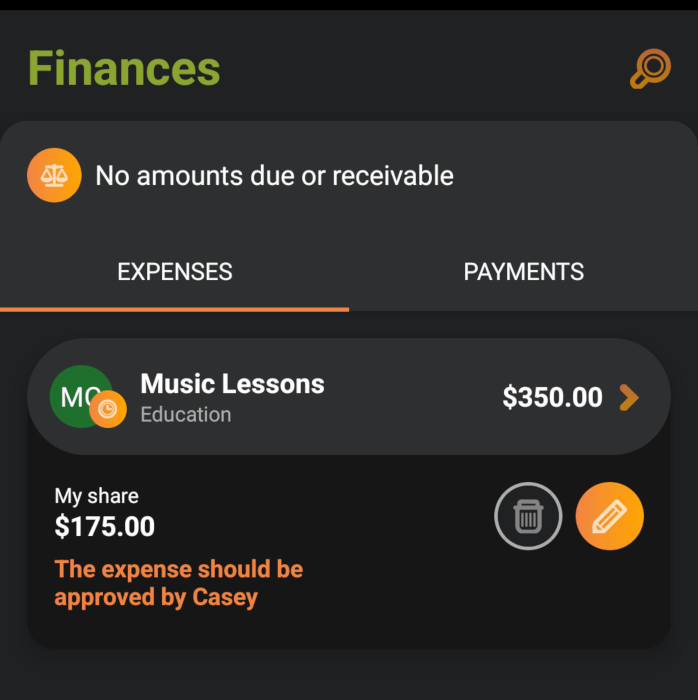Co Parenting Apps 2houses Expenses