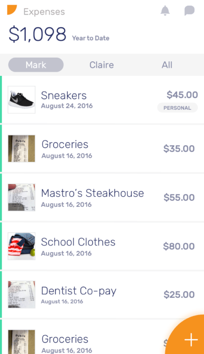 Co Parenting Apps Fayr Expenses