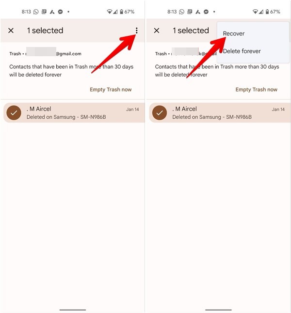 Delete Multiple Contacts Android Recover Mobile Restore