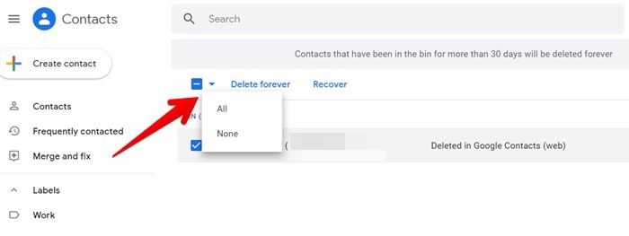 Delete Multiple Contacts Android Recover Pc Select All