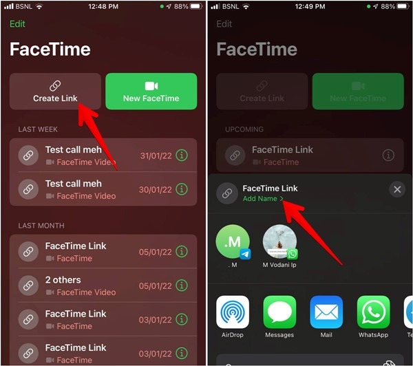 Facetime Tips And Tricks Link Create